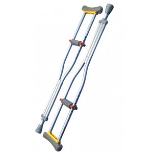 PROCARE Adjustable Anodized Aluminum Crutches