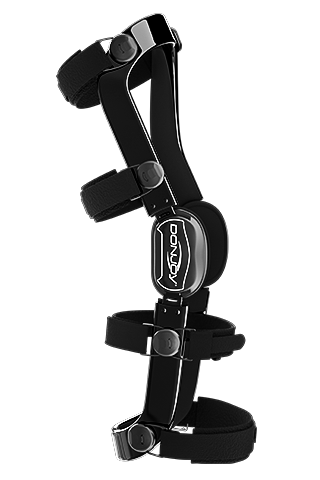 DONJOY Defiance III Knee Brace ACL BLACK GLOSS