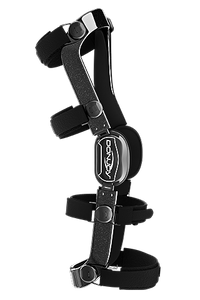 DONJOY Defiance III Knee Brace METALLIC BLACK