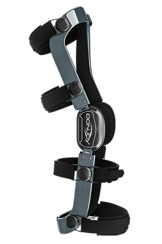 DONJOY Defiance III Knee Brace ACL GUNMETAL GLOSS