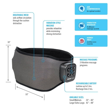 OBUSFORME Portable Back Massager  SIG Orthopaedic